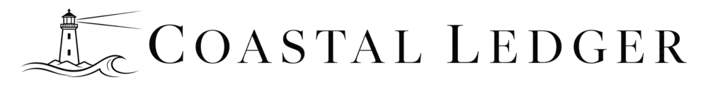 Coastal Ledger rectangular logo, solid