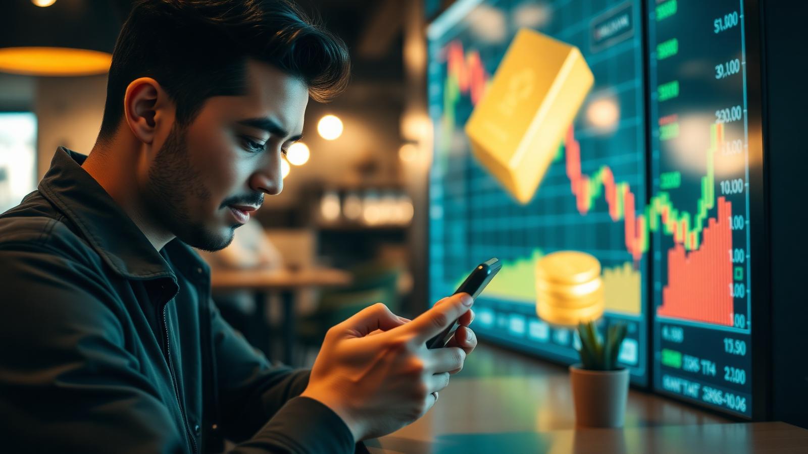A customer using an onchain banking app. Consumer crypto products increasingly resemble brokerage accounts.
